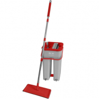WAP Vassoura MOP Com Balde MOP DUPLO COMPACTO Multiuso, Lava E Seca, Com Refil De Microfibra, 8 Litros na Amazon