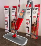 WAP Vassoura MOP Spray com Reservatório 460 ml Multiuso 3 em 1 Borrifa Limpa e Seca com Pano Microfibra Refil na Amazon