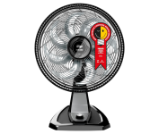 WAP Ventilador de Mesa e Parede 50cm FLOW TURBO, Tecnologia Silenciosa e Econômica, 8 Pás e 3 Velocidades, 180W 127V na Amazon