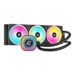 Water Cooler Corsair iCUE LINK H150i LCD, 360mm, Preto – CW-9061008-WW na KaBuM!