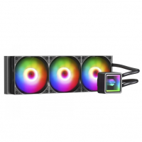 Water Cooler Gamer Ninja Yuki, ARGB, 360mm, Intel-AMD, Controladora, Black na Terabyte Shop