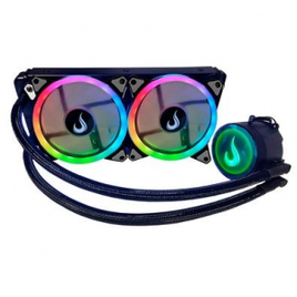 Water Cooler Gamer Rise Mode ARGB Intel e AMD 240mm Preto - RM-WCB-04-ARGB na KaBuM!