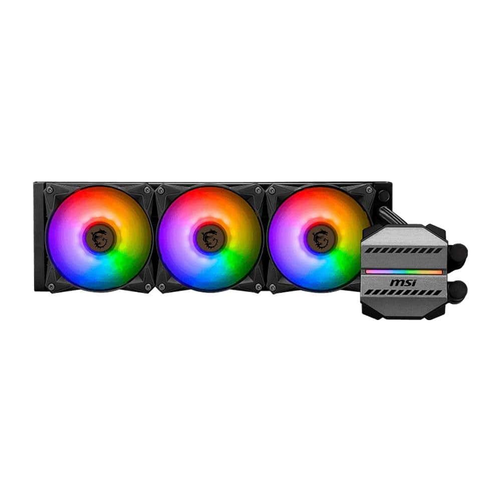 Water Cooler MSI Mag Coreliquid M360, ARGB, 360mm, Intel e AMD, Preto na KaBuM!