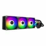 Water Cooler Segotep Frozen ARGB, 360mm, Intel e AMD, Preto – SEG-WC-FR360B-WW na KaBuM!