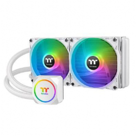 Water Cooler TT Th240 Argb Sync Snowedition Allinone - CL-W301-Pl12sw-b na KaBuM!