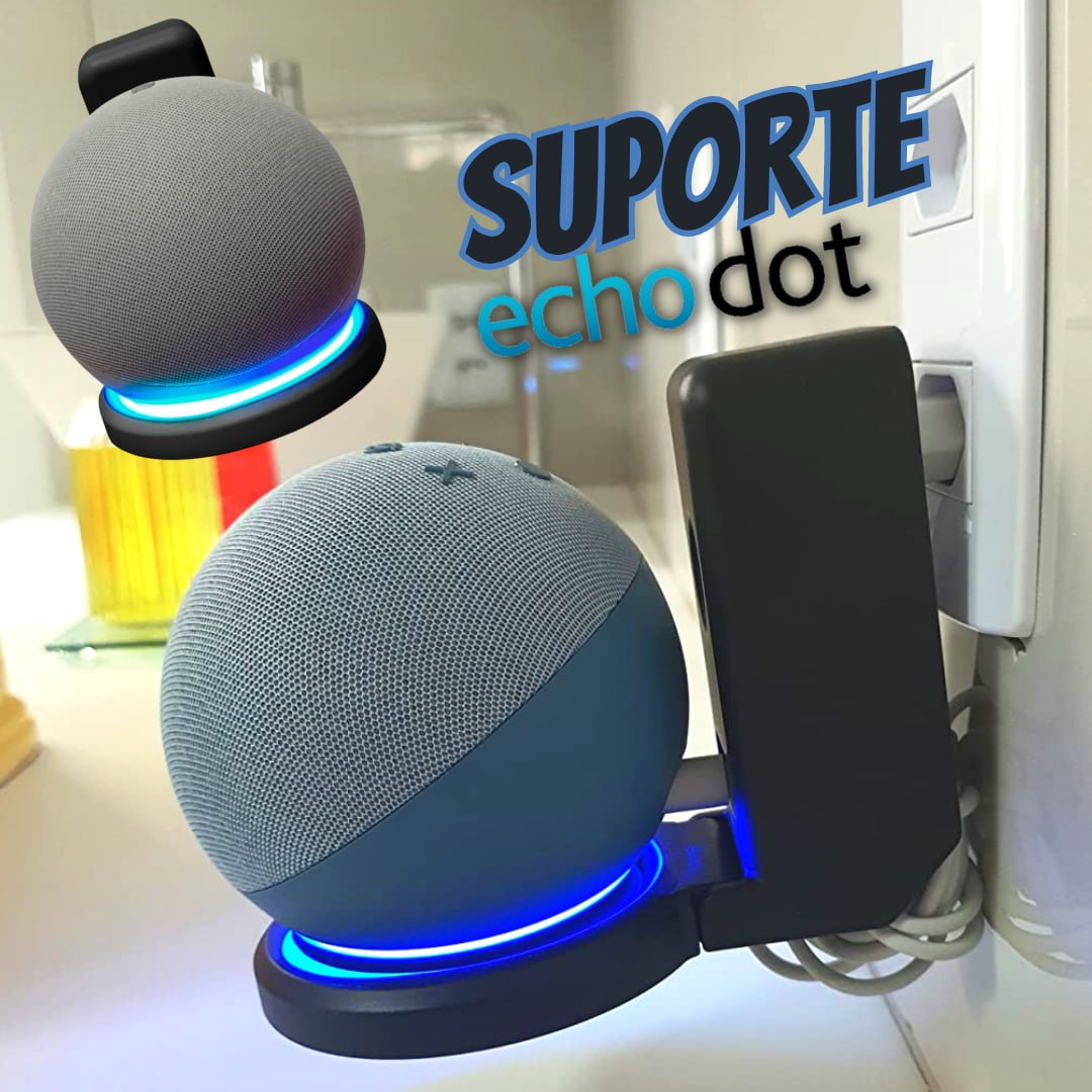 WB Suporte para Echo Dot 4a e 5a Geração Preto na Amazon
