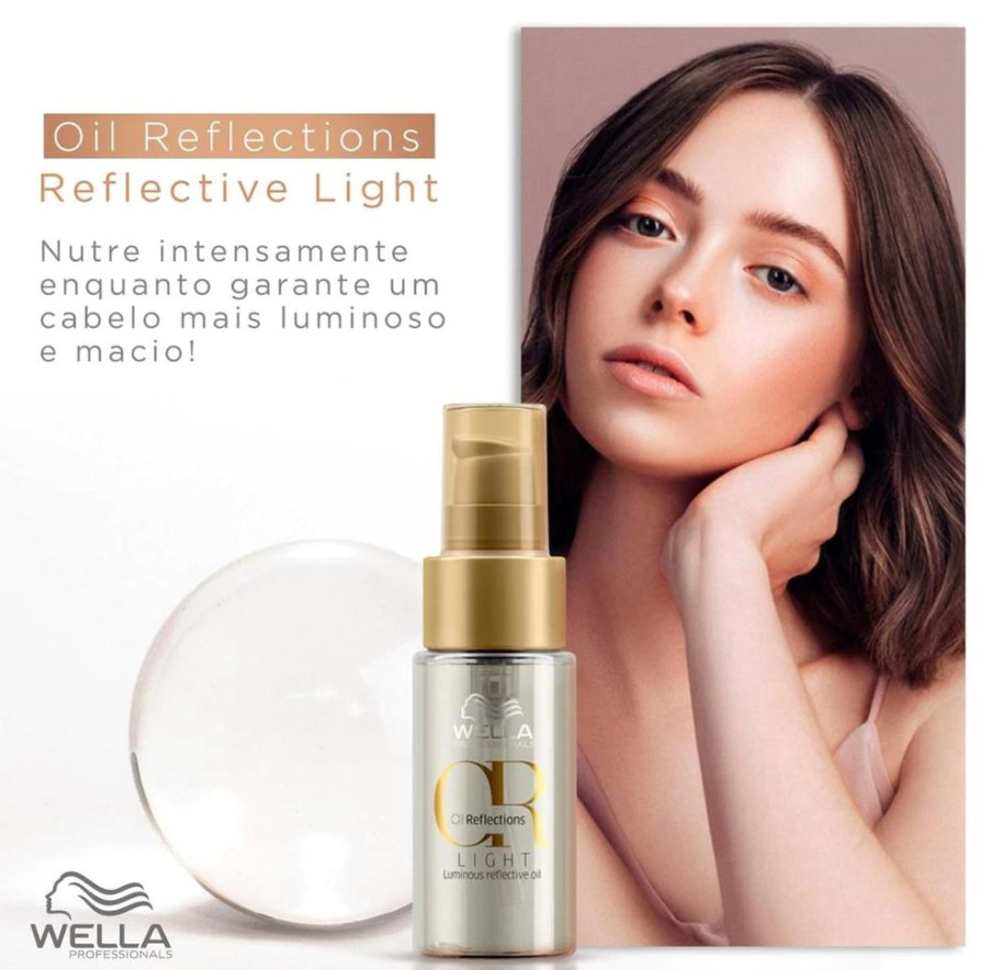 Wella Professionals Oil Reflections Light Óleo Capilar 30 ml na Amazon