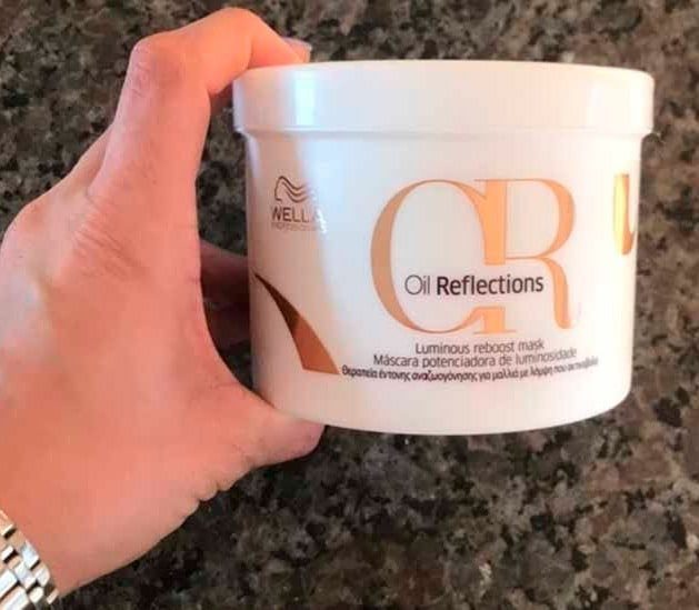 Wella Professionals Oil Reflections Luminous Reboost - Máscara Capilar 500ml na Casas Bahia