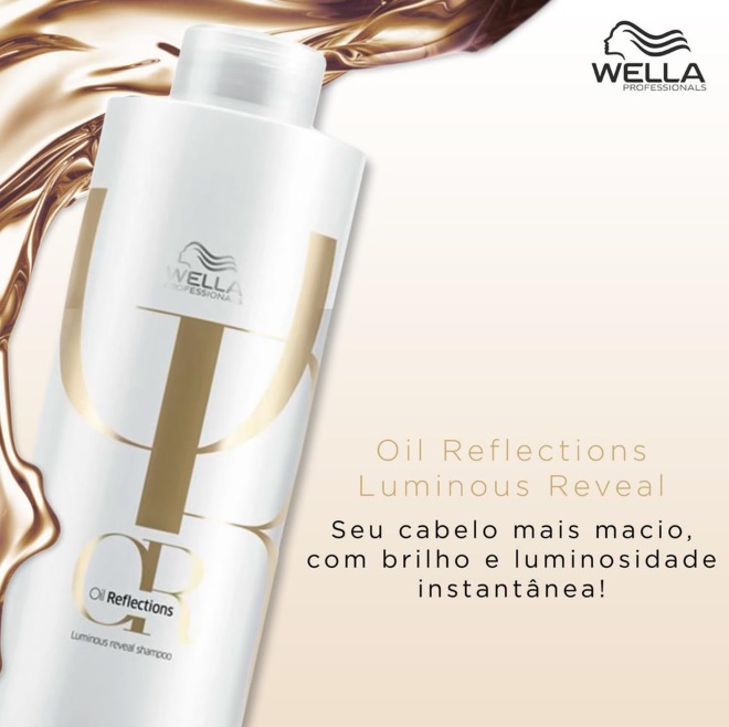 Wella Professionals Oil Reflections Luminous Reveal – Shampoo 1000ml na Casas Bahia