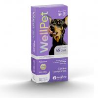 WELLPET - Comprimido Antipulgas E Carrapatos - Cães 20,1 A 40Kg - Ourofino na Amazon
