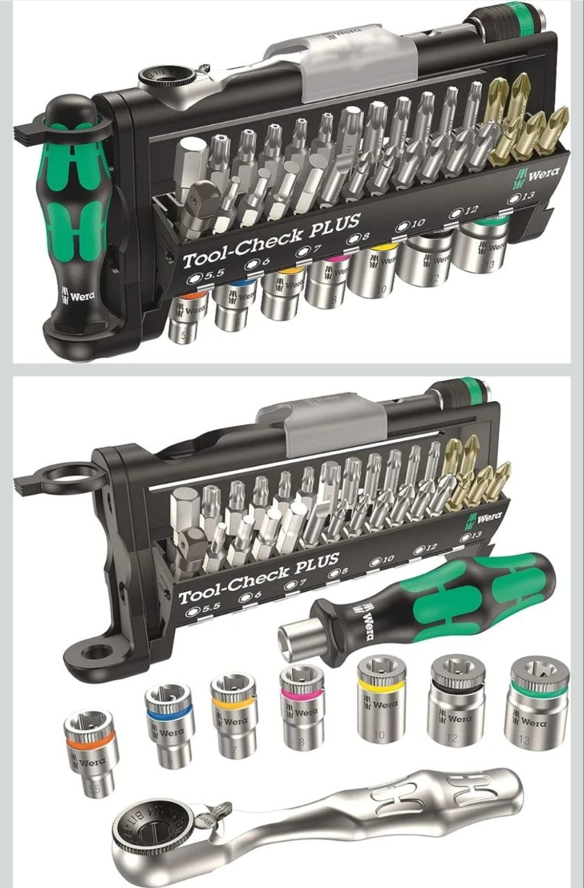 Wera – Conjunto Bits e Soquetes Tool Check Plus – Milimétrica na Amazon