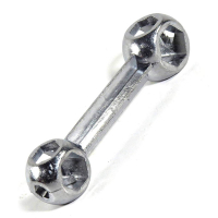 Western B-10 Chave Para Bicicleta Com 10 Bocas, Prata na Amazon