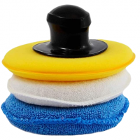 Western CAR-03 Kit De Polimento Com Suporte 3 Em 1, Azul/Branco/Amarelo na Amazon