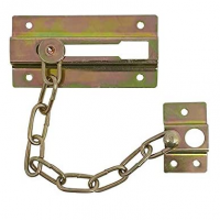 Western FS74W Fecho Para Porta Com Corrente, Dourado na Amazon