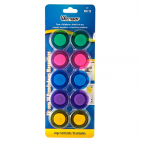 Western PM11, Ima Prendedor Magnetico 30 Mm, Multicor, Blister Com 10 na Amazon