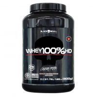Whey 100% HD Chocolate 900G, Black Skull na Amazon