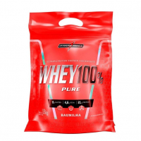 Whey 100% Pure 1,8kg Pouch Integralmedica - Baunilha na Amazon