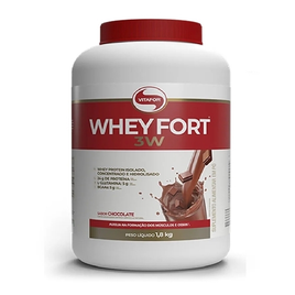 Whey Fort 3W Vitafor Isolado E Concentrado 1800g na Sieno Perfumes