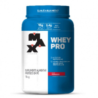 Whey Pro Max Titanium Pote Morango - 1kg na Drogasil