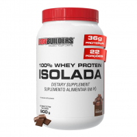 Whey Protein 100% Isolada Chocolate 900g - Bodybuilders na Amazon
