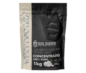 Whey Protein Concentrado 1kg – Beijinho – 100% Importado – Soldiers Nutrition na Amazon