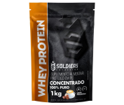 Whey Protein Concentrado 1Kg – Moccacino – Importado – Soldiers Nutrition na Amazon