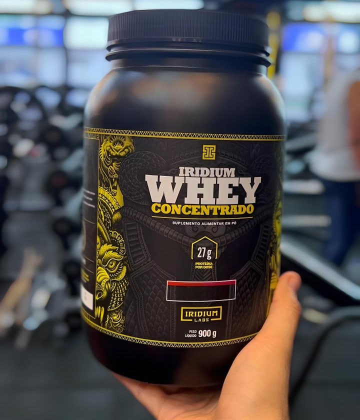 Whey Protein Concentrado 900gr chocolate – Iridium Labs na Amazon