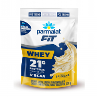 Whey Protein Concentrado Baunilha Parmalat Fit 450g na Amazon