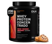 Whey Protein Concentrado Cookies Pote 450g – Dux Human Health na Amazon