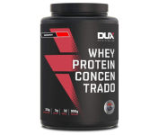 Whey Protein Concentrado Morango Pote 900g – Contribui para o Ganho Muscular Hipertrofia – Dux Human Health na Amazon