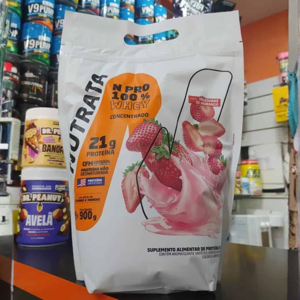 Whey Protein Npro – 900g Refil – Nutrata na Amazon