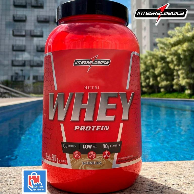 WHEY Protein Nutri Sabor Baunilha Integralmédica 907g na Americanas