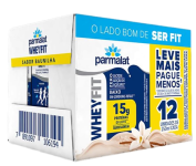 WheyFit Parmalat Baunilha 15g de Proteína 250 Ml – Pacote com 12 Unidades na Amazon