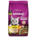 whiskas Ração Whiskas Melhor Por Natureza Frango Gatos Adultos 900G na Amazon