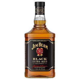 Whisky Americano Jim Beam Black Extra Aged Bourbon - 1000ml na Casas Bahia
