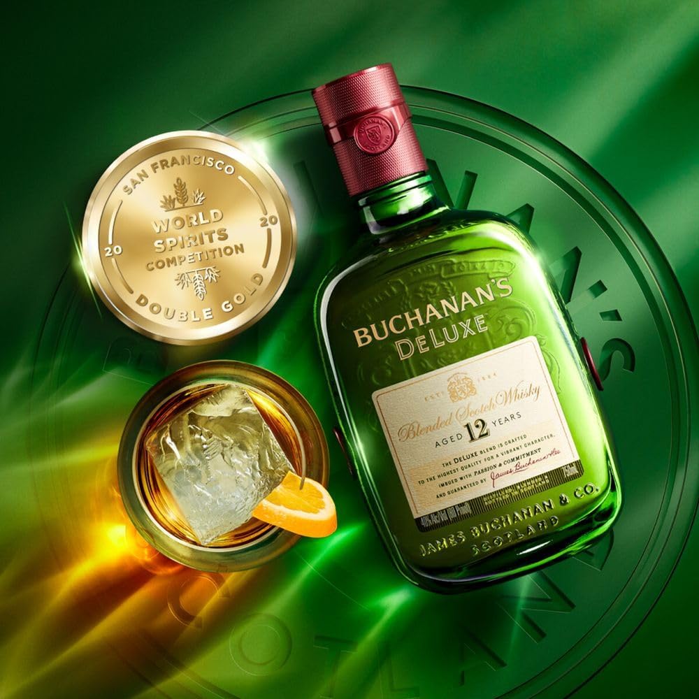 Whisky Buchanan’s Deluxe Aged 12 Years 1L na Amazon
