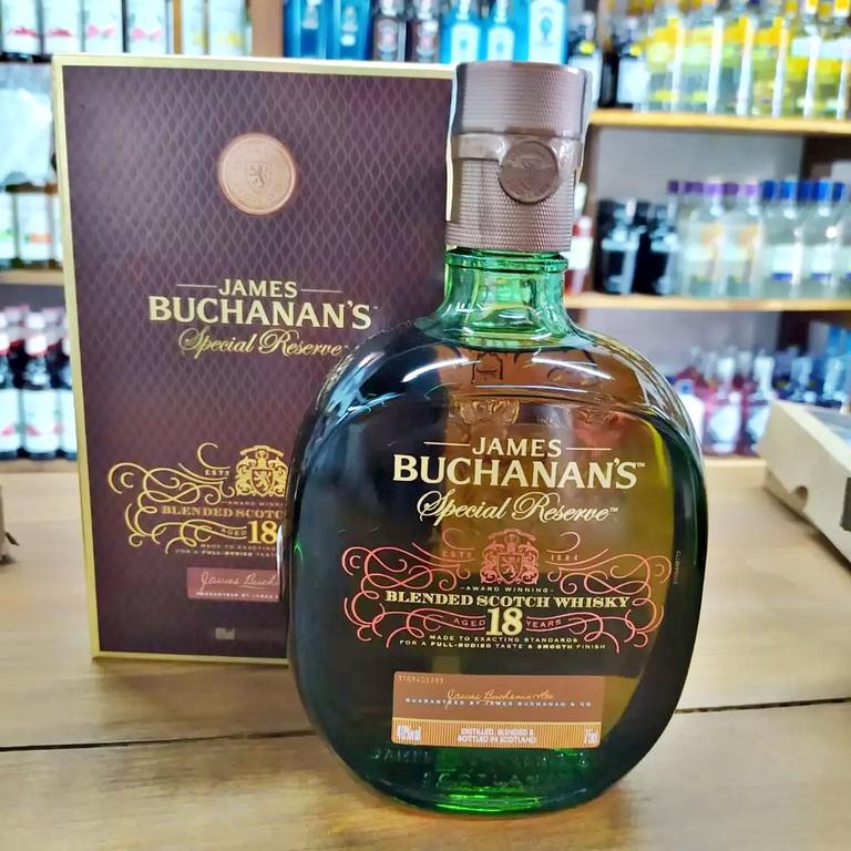 Whisky Buchanan’s Special Reserve Aged 18 Years, 750ml na Amazon