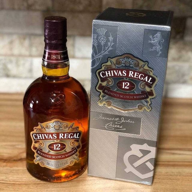 Whisky Chivas Regal 12 anos, 750 ml na Amazon