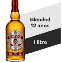 Whisky Chivas Regal 12 Anos Blended Escocês - 1 Litro na Amazon