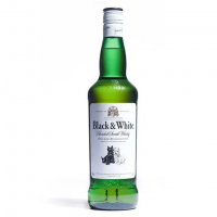 Whisky Escocês Blended Black & White Garrafa 700 Ml na Carrefour