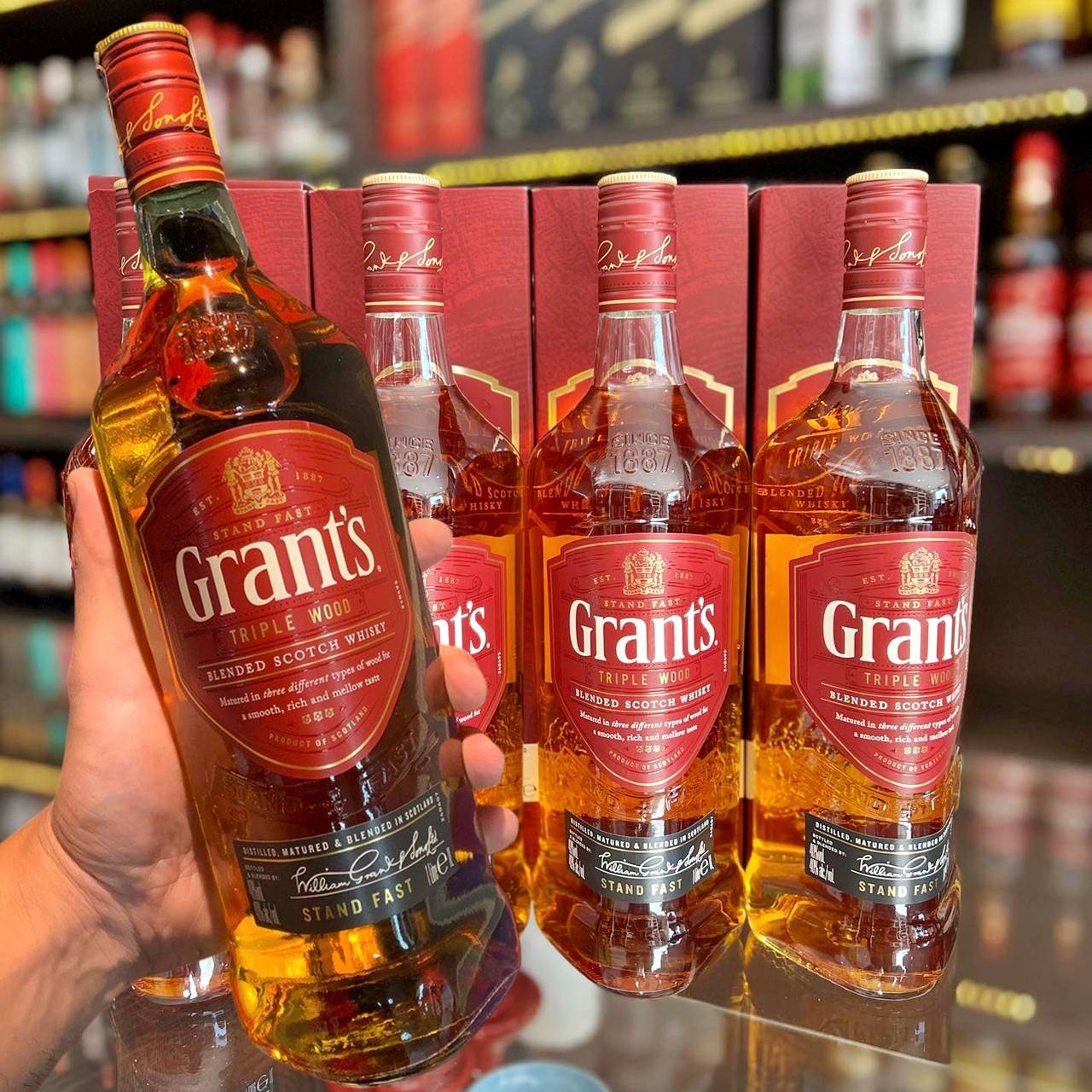 Whisky Grants 8 Years 1000 Ml na Amazon