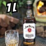 Whisky Jim Beam Bourbon 1L na Amazon