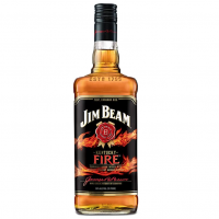 Whisky Jim Beam Fire, Bourbon, 1L na Amazon