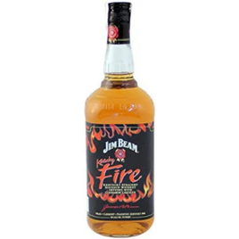 Whisky Jim Beam Fire Bourbon 1L na Amazon
