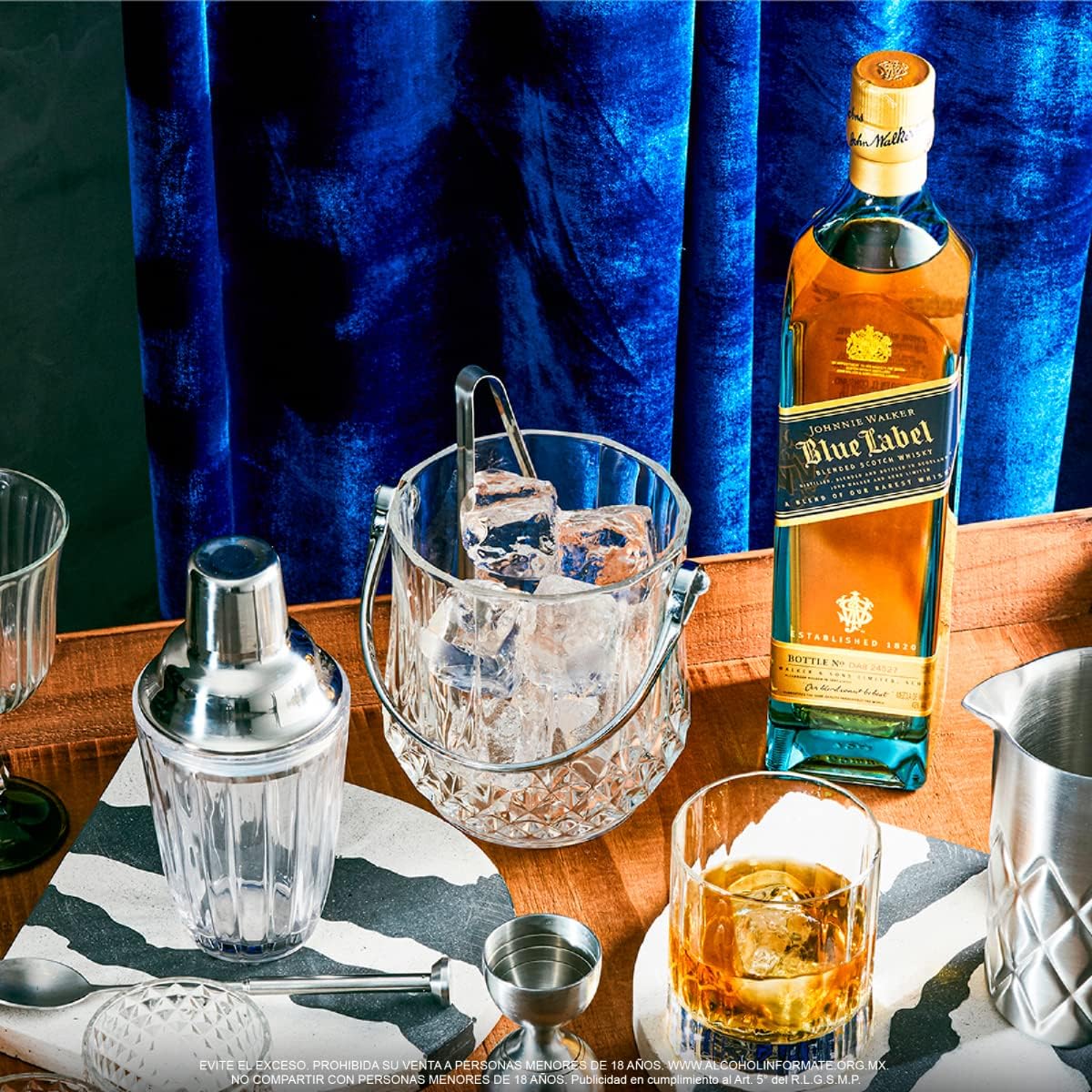 Whisky Johnnie Walker Blue Label 750ml na Amazon