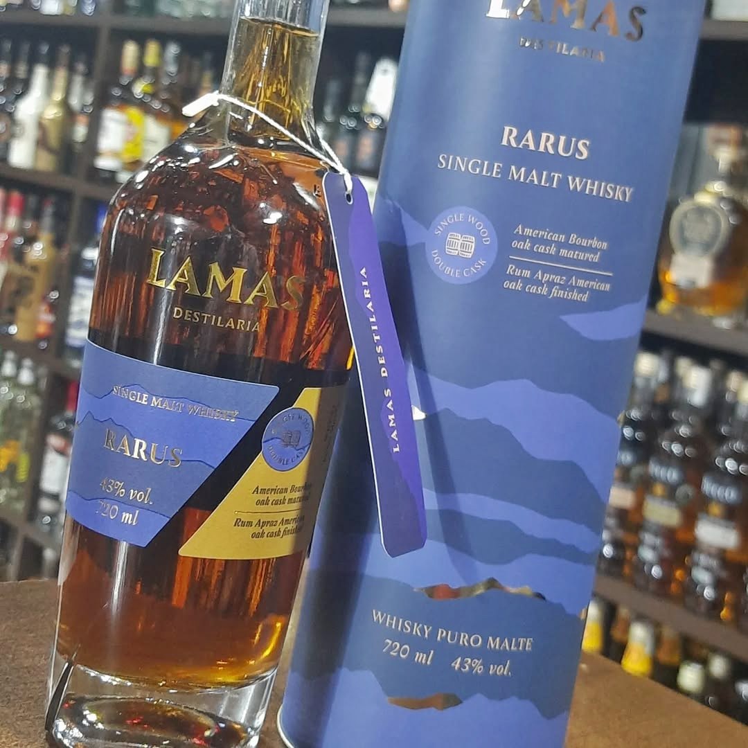 Whisky Lamas Rarus (Single Malt | Barril Ex-rum) na Amazon