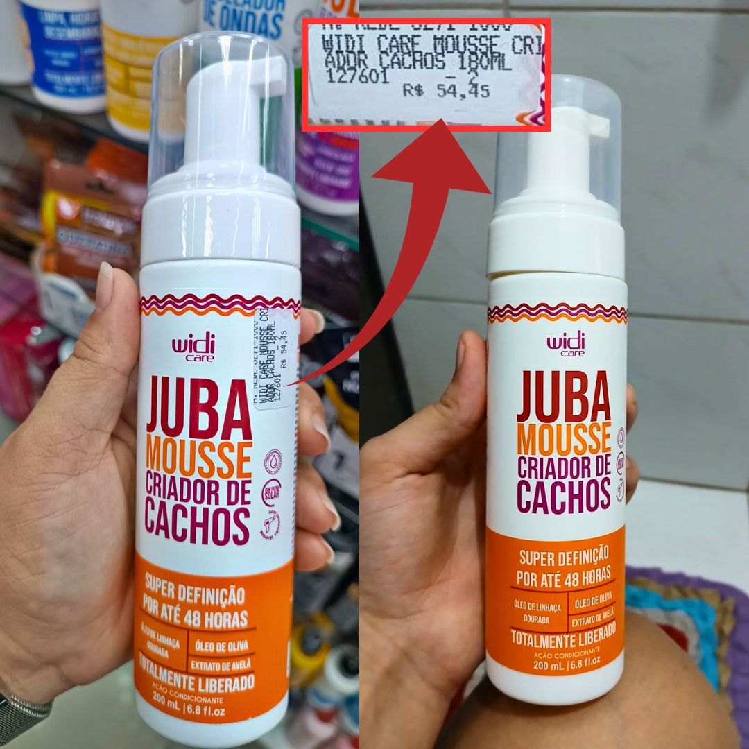 Widi Care – Mousse Juba Widi Care 200Ml Criador De Cachos na Amazon