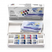 Winsor & Newton Conjunto De Tintas Para Aquarela Cotman, Skyscape 8 Metade Pans... na Amazon