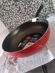 Wok Garlic, 28 cm, Vermelho, Brinox na Amazon