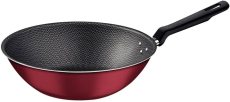 Wok Tramontina Loreto em Alumínio com Revestimento Interno e Externo Antiaderente Starflon Max Vermelho 28 cm 3,6 L na Amazon